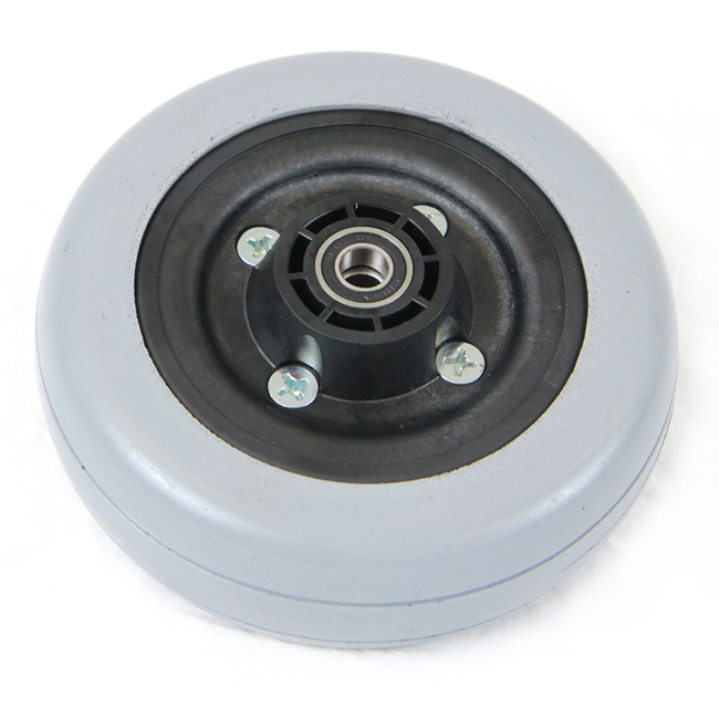 Invacare 6" SemiPneumatic Caster Wheel Assembly Invacare Caster