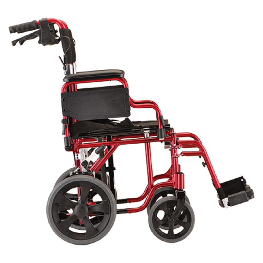 Nova Comet 352 w/ Removable Desk Arms Nova Basic Transport Wheelchairs