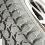 14" Gray Flat-Free Drive Wheel Assembly for Jazzy 1100, 1120, and 1122 Power Chairs