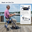 Aluminum Rollator w/7.5" Casters Aluminum Rollator w/7.5" Casters