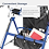 Aluminum Rollator w/7.5" Casters Aluminum Rollator w/7.5" Casters