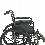 Drive Medical Cruiser III Lightweight Manual Wheelchair Side View