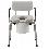 Padded Drop-Arm Commode Padded Drop-Arm Commode