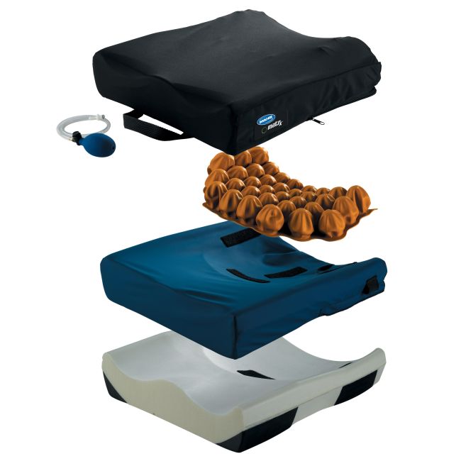 Invacare Matrx Airflo Lo/Gentle/Max Contour Cushion Invacare Air Wheelchair Cushions