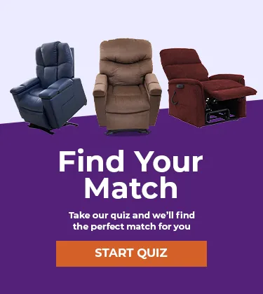 Take a quick quiz to find your perfect power recliner
