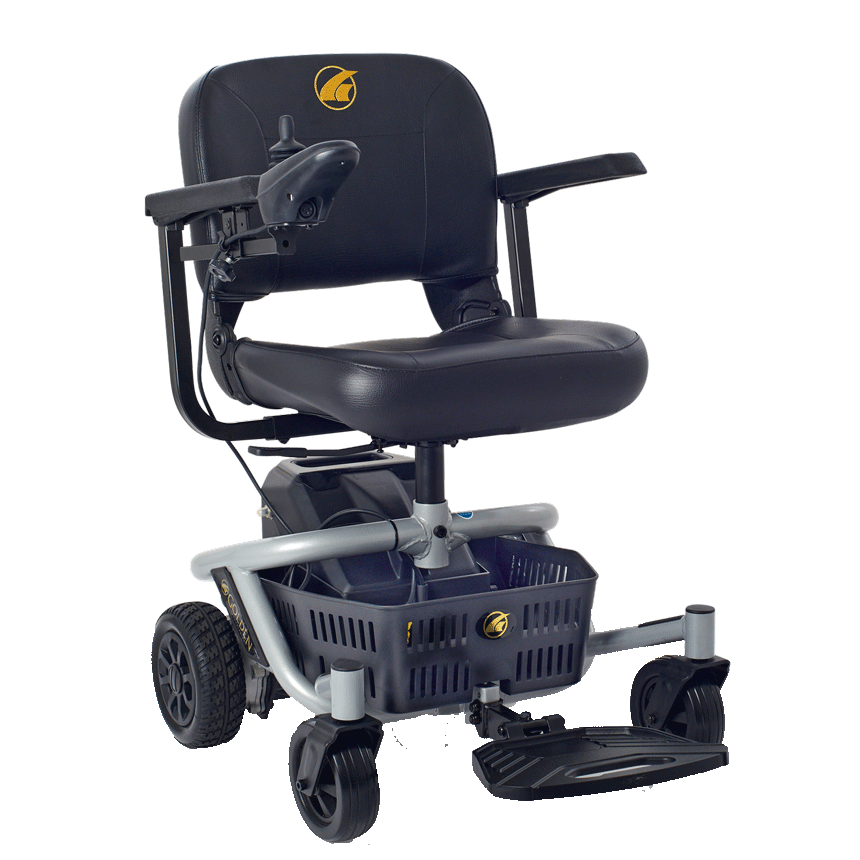 Golden Technologies LiteRider Envy Travel & Portable Power Wheelchair from SpinLife