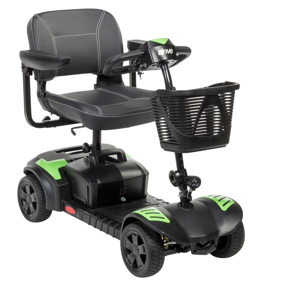 Drive Medical Phoenix LT 4-Wheel Travel Scooter Mobility Scooters Travel Scooter from SpinLife