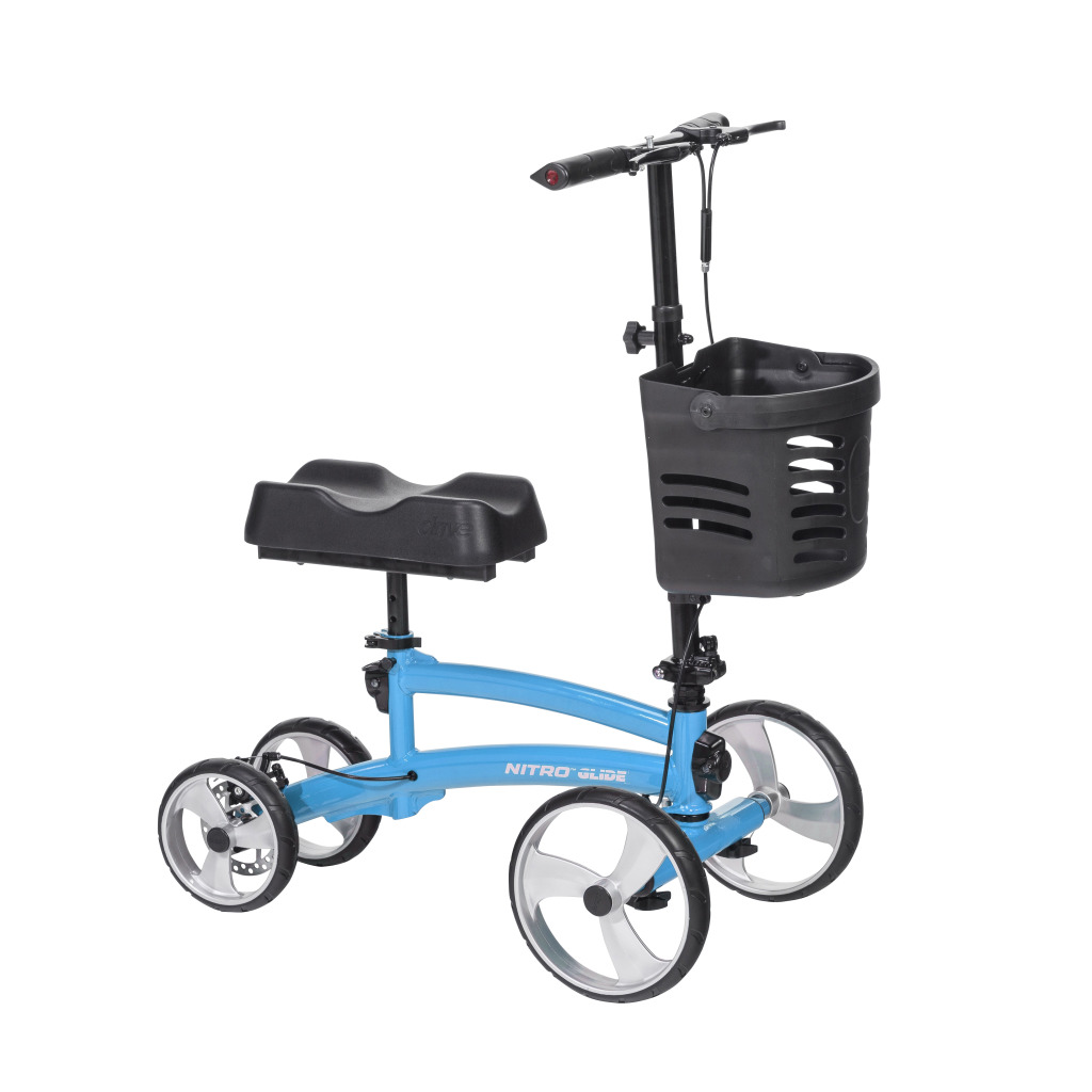 Drive Medical Nitro Glide Knee Walker Knee Walkers from SpinLife