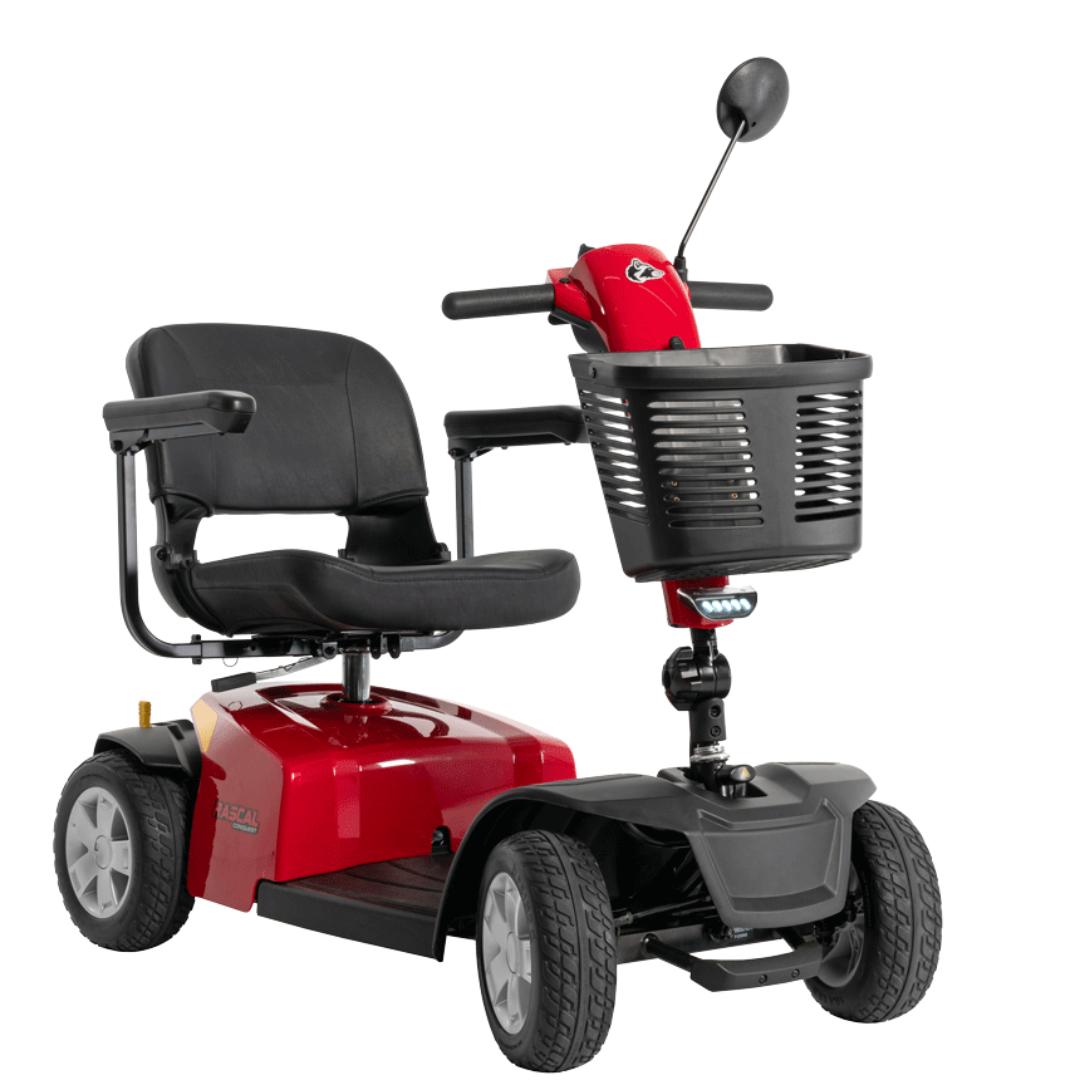 Mega Motion Rascal Conquest 4-Wheel Mobility Scooters from SpinLife