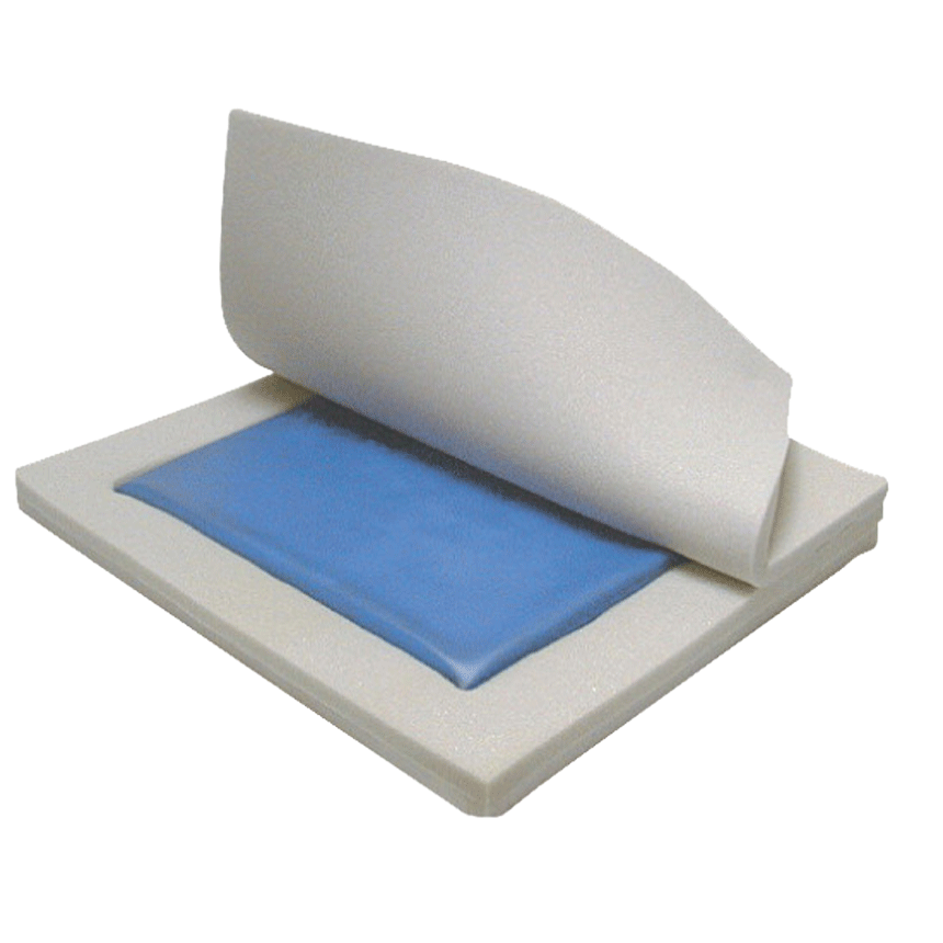 Gel "E" Skin Protection 3" Gel/Foam Wheelchair Cushion Gel "E" Skin Protection 3" Gel/Foam Wheelchair Cushion