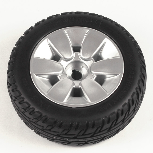9"x3" Flat-Free Drive Wheel Assembly for Jazzy Select Elite 9"x3" Flat-Free Drive Wheel Assembly for Jazzy Select Elite