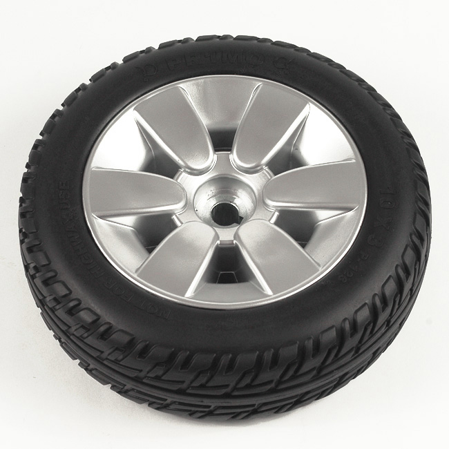 10" Black Flat-Free Drive Wheel Assembly for Jazzy Select 10" Black Flat-Free Drive Wheel Assembly for Jazzy Select