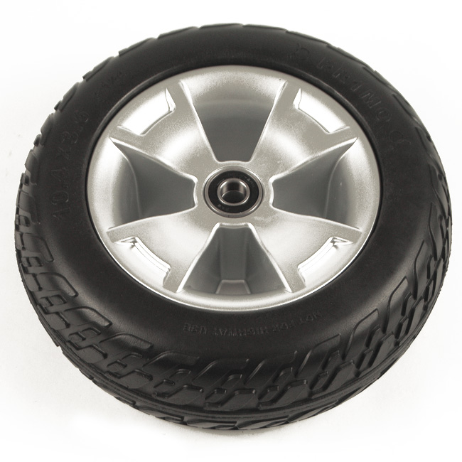 10.4" Black Foam-Filled Front Wheel Assembly for Victory 10 3-Wheel Scooters 10.4" Black Foam-Filled Front Wheel Assembly for Victory 10 3-Wheel Scooters