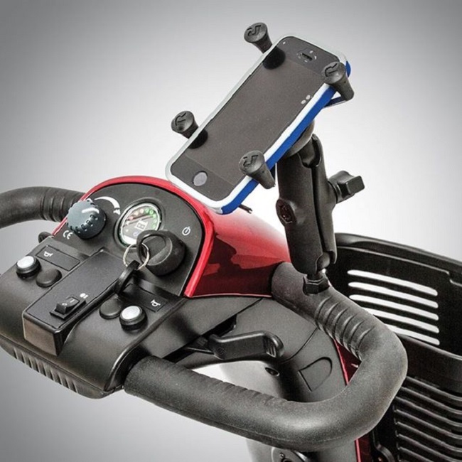 RAM X-Grip Pride Scooter Cell Phone Holder RAM X-Grip Pride Scooter Cell Phone Holder