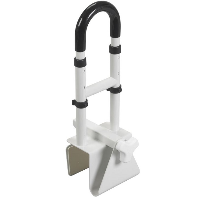 Adjustable Clamp-On Bath Tub Safety Rail Adjustable Clamp-On Bath Tub Safety Rail