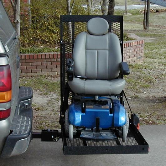 E-Z Carrier 3 Adjustable Height Scooter & Power Wheelchair Lift Manual Scooter and Power Chair Lifts from SpinLife