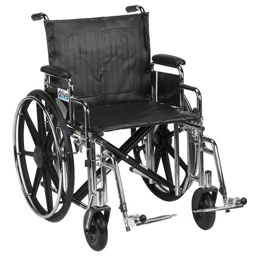 Drive Medical Sentra HD 500 Heavy Duty Wheelchair from SpinLife