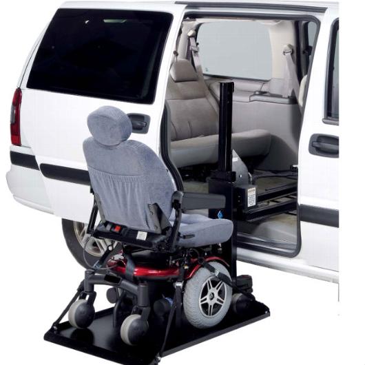 Harmar/AL690 Side-Door Hybrid Platform Inside Vehicle Lift from SpinLife