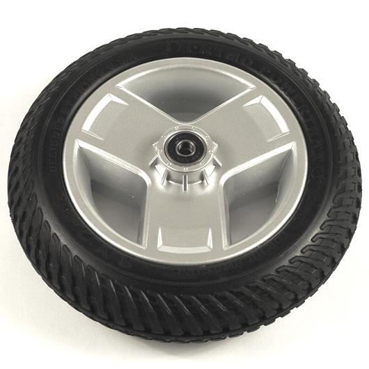 8" Black Flat-Free Front Wheel Assembly for Go Go Elite Traveller 3-Wheel Scooters 8" Black Flat-Free Front Wheel Assembly for Go Go Elite Traveller 3-Wheel Scooters