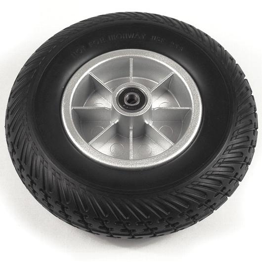 8" Black Flat-Free Wheel Assembly fo Go Go Scooters 8" Black Flat-Free Wheel Assembly fo Go Go Scooters