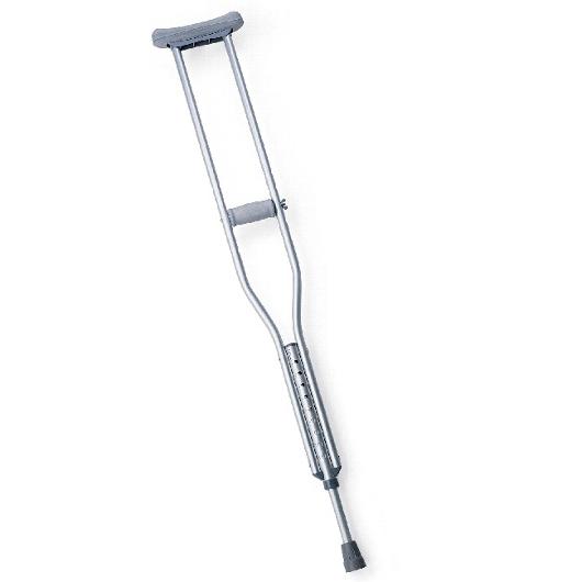 Medline Standard Aluminum Crutches Crutches from SpinLife