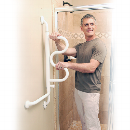 Stander Pivoting Curve Grab Bar Products from SpinLife