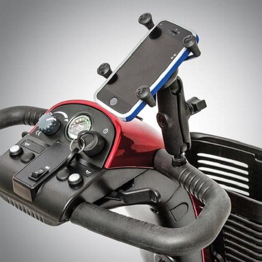 RAM X-Grip Pride Scooter Cell Phone Holder RAM X-Grip Pride Scooter Cell Phone Holder