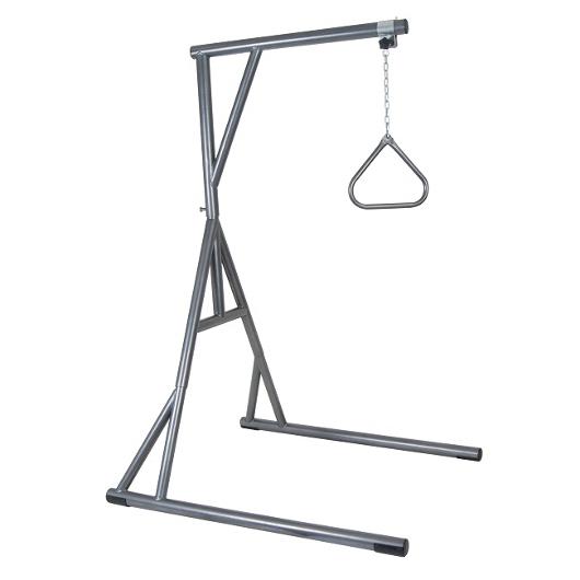 Drive Medical Standing Trapeze with Base Trapezes and I.V. Poles from SpinLife