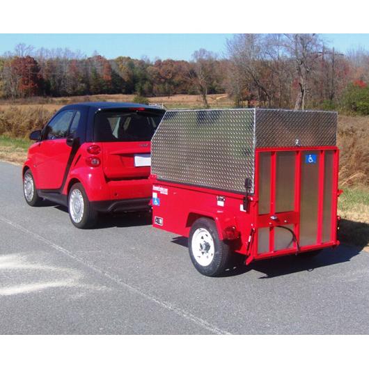 ScootaTrailer Large Outside Manual Vehicle Lift from SpinLife