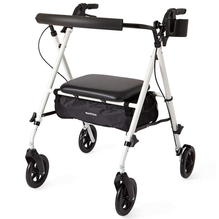 Medline Luxe Rollator Rolling Walkers from SpinLife