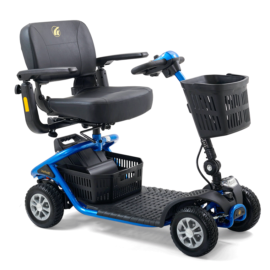 Golden Technologies LiteRider 4-Wheel Mobility Scooters Travel Scooter from SpinLife