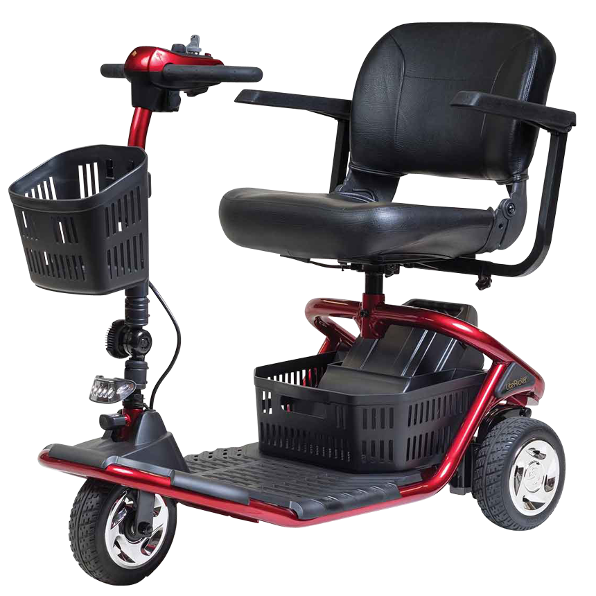 Golden Technologies LiteRider 3-Wheel Mobility Scooters from SpinLife