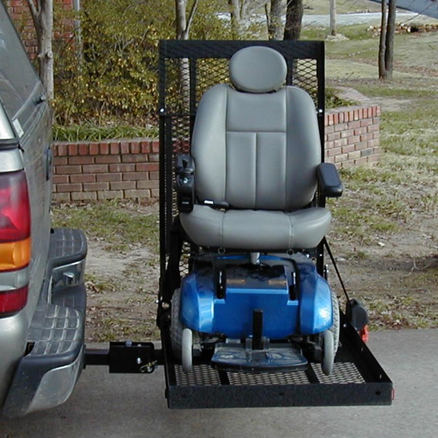 E-Z Carrier 2 Fold-Up Scooter & Power Wheelchair Lift Manual Scooter and Power Chair Lifts from SpinLife