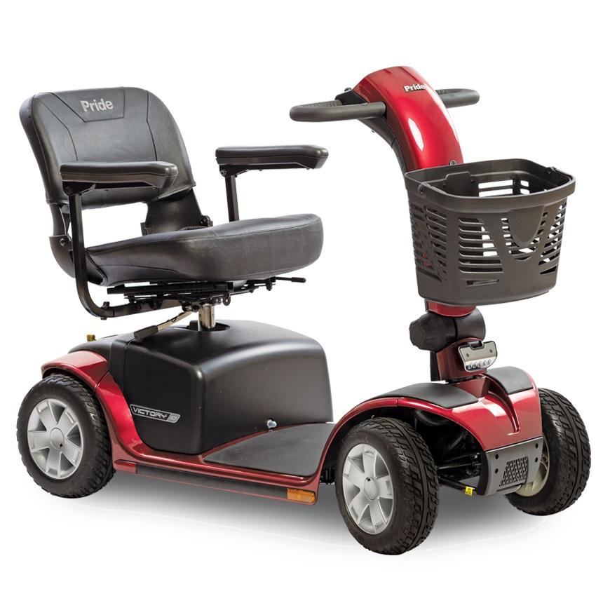 Pride Victory 10 4-Wheel - Pride Heavy Duty/High Weight Capacity Scooters
