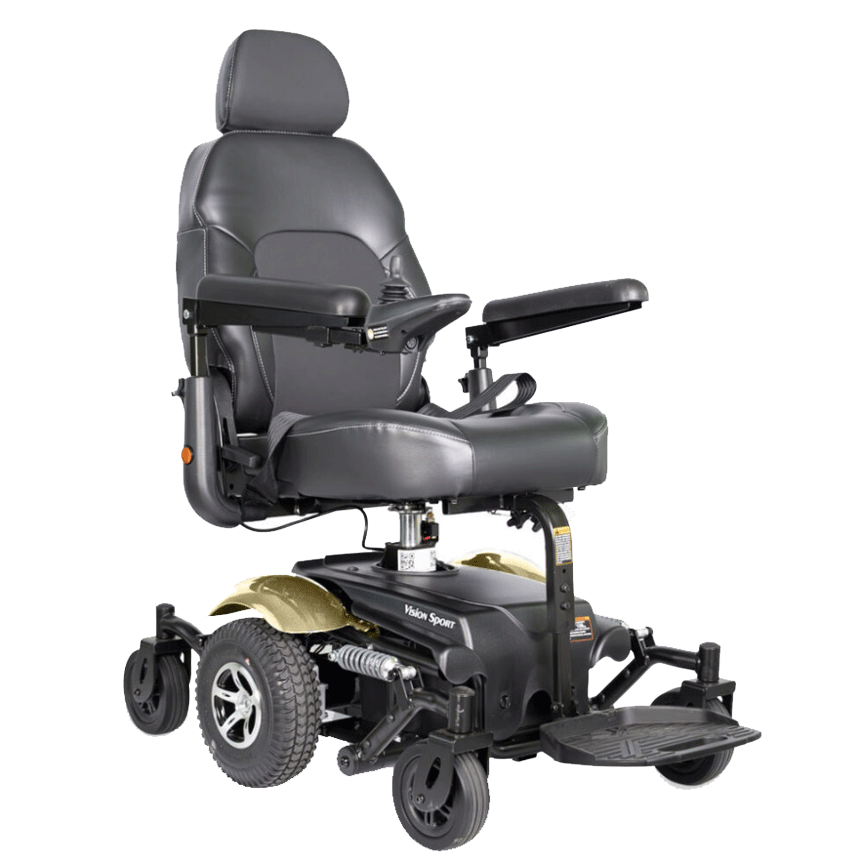 Merits Health Vision Sport Full Size Power Wheelchair from SpinLife