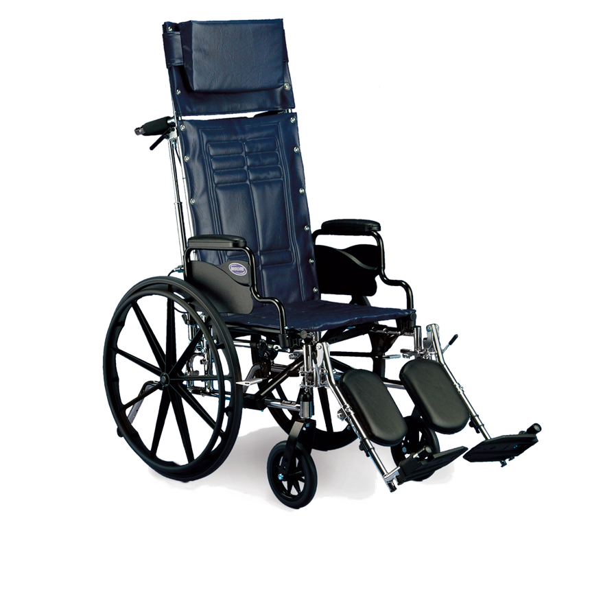 Invacare Tracer SX5 Recliner - Custom & Tilt Wheelchair with Swing-away Footrest from SpinLife