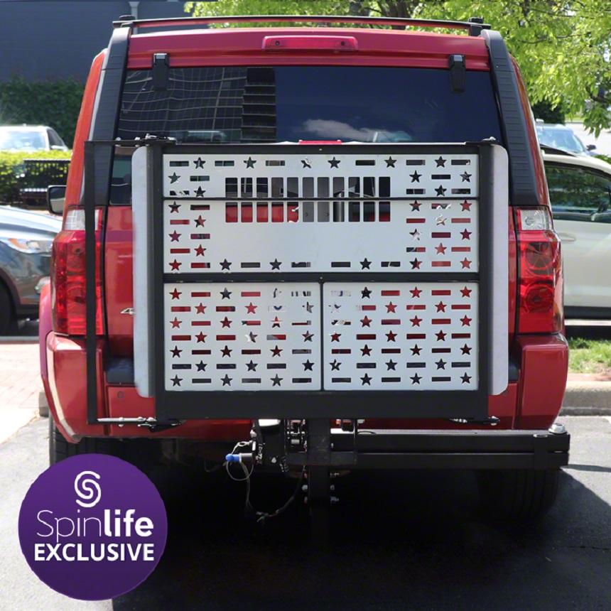 Harmar/AL350 Scooter & Power Chair Lift Outside Vehicle from SpinLife