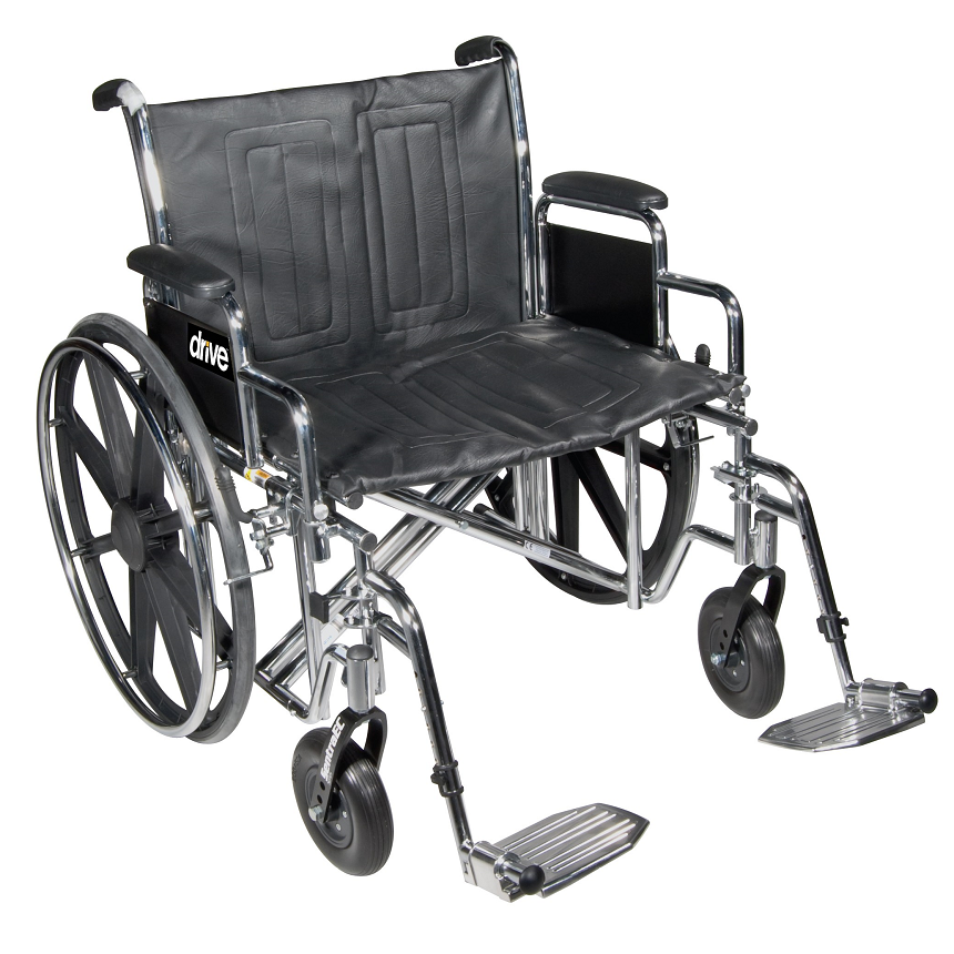 Drive Medical Sentra HD 450 Heavy Duty Wheelchair from SpinLife
