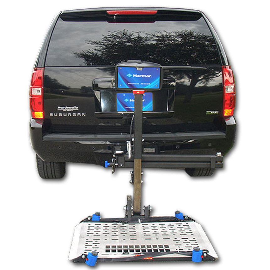 Harmar/AL500 Platform Power Wheelchair Outside Vehicle Lift from SpinLife