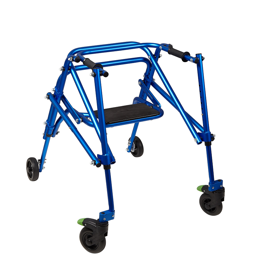 Circle Specialty 4-Wheel Klip with Flip-Up Seat Walkers & Gait Trainers from SpinLife