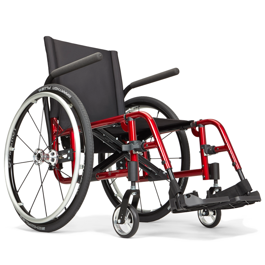 Ki Mobility Catalyst 5 Ultra Lightweight Folding Wheelchair from SpinLife