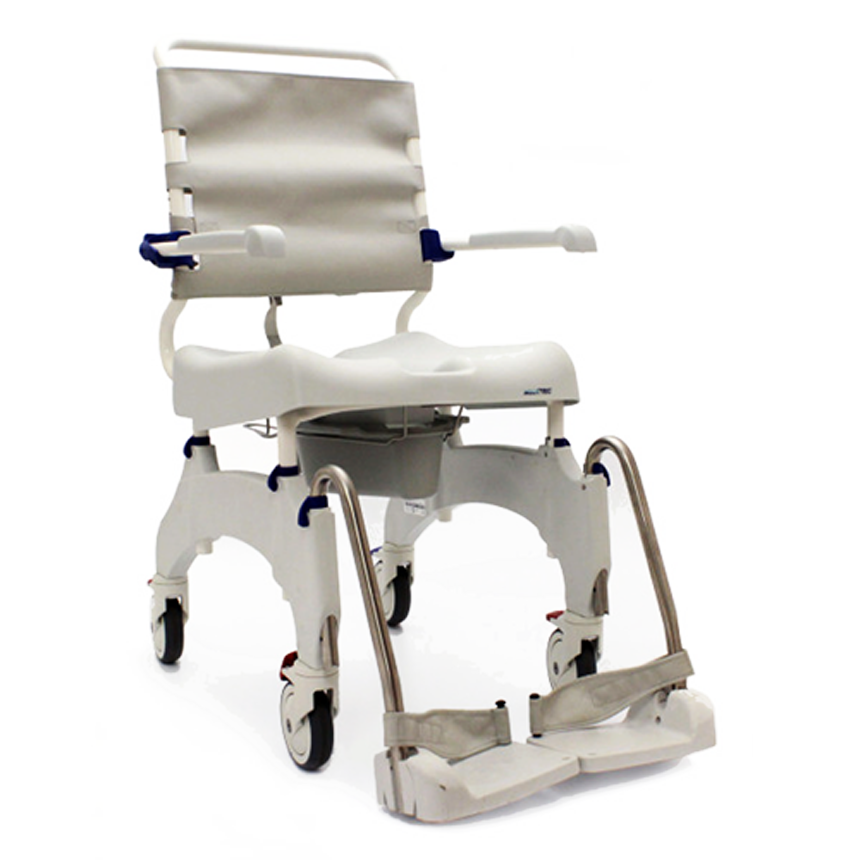 Invacare Aquatec Ocean Ergo Shower Commode Rehab Chairs from SpinLife