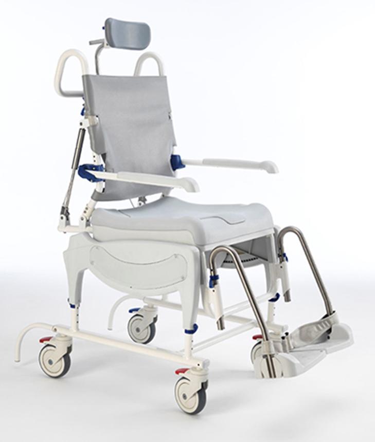 Invacare Aquatec Ocean Ergo Dual VIP Shower Commode Chair Rehab Chairs from SpinLife