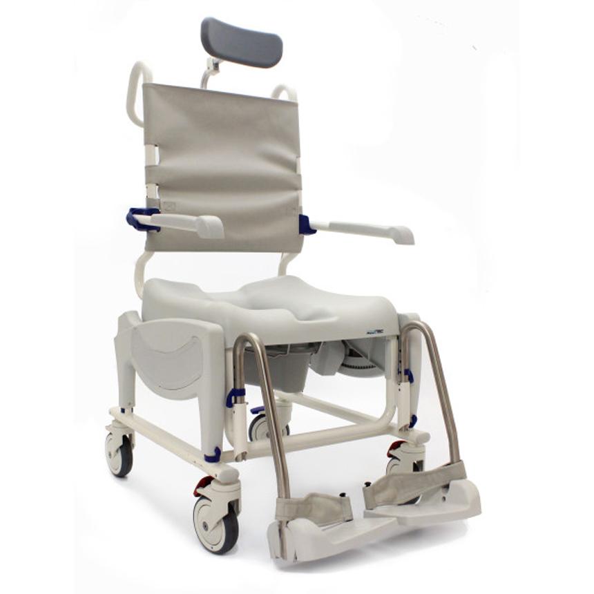 Invacare Aquatec Ocean Ergo VIP Shower Commode Chair Rehab Chairs from SpinLife