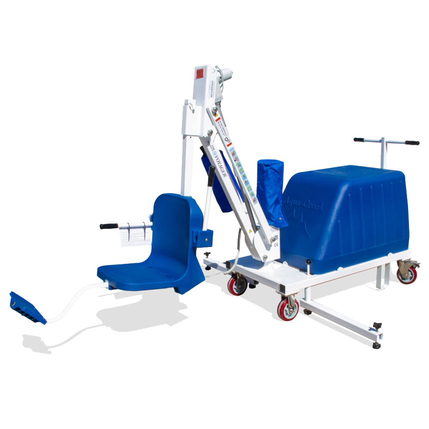 Aqua Creek Mighty Voyager Portable Pool Lift Power Lifts from SpinLife