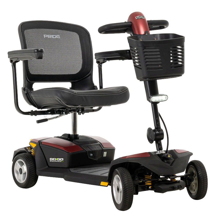 Pride Go Endurance Li Mobility Scooters Travel Scooter from SpinLife