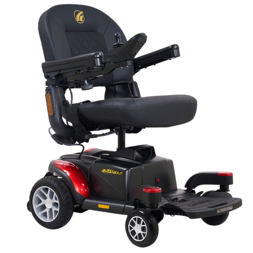 Golden Technologies BuzzAbout Power Chair Travel & Portable Wheelchair from SpinLife
