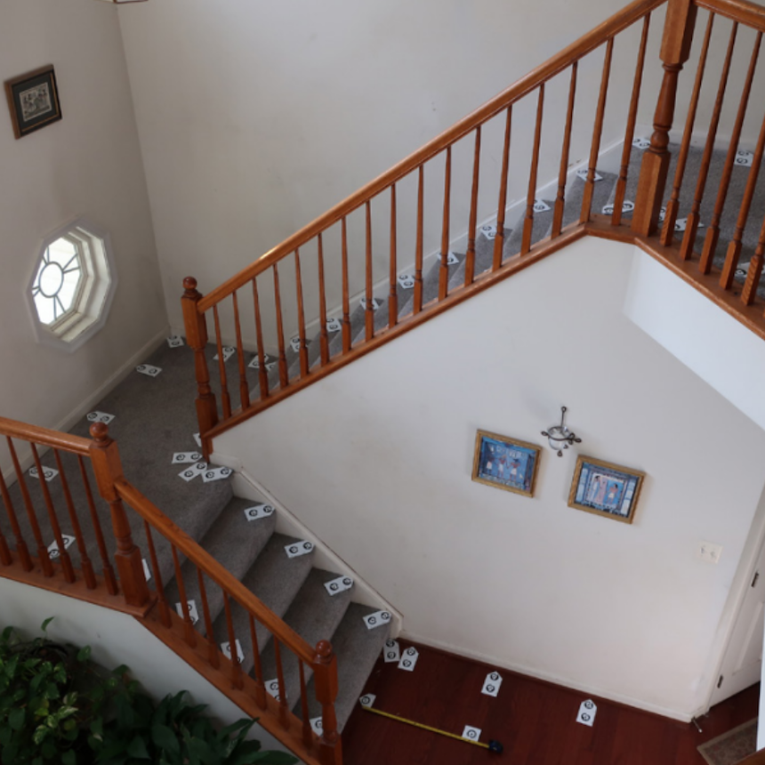 Professional Measurement Visit for Helix Curved Stair Lift Professional Measurement Visit for Helix Curved Stair Lift