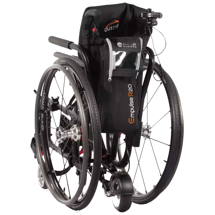 Sunrise Quickie Empulse R20 Power Assist Ultra Lightweight Sport Wheelchairs from SpinLife