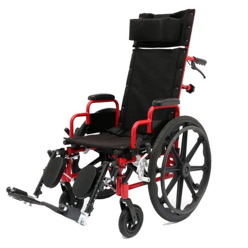 Circle Specialty Ziggo Pro Reclining Wheelchair with Swing-away Footrest from SpinLife